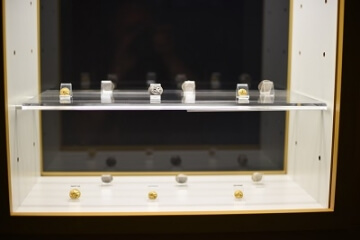 a.n.a. display of coins