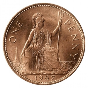 1967 british penny