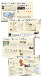 four small articles, as though from the numismatist magazine