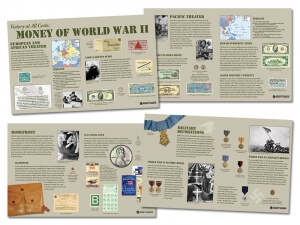money of world war two graphic