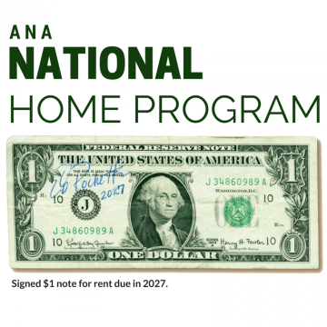 a.n.a. national home program graphic