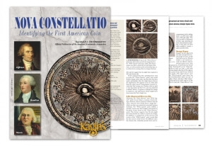 the numismatist article about the nova constellatio plain obverse quint