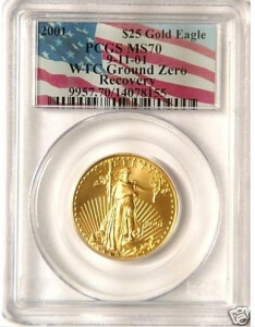 1960's Jamaica Half Penny PCGS World Trade Center Ground Zero Recovery WTC 