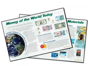 money of the world today graphic