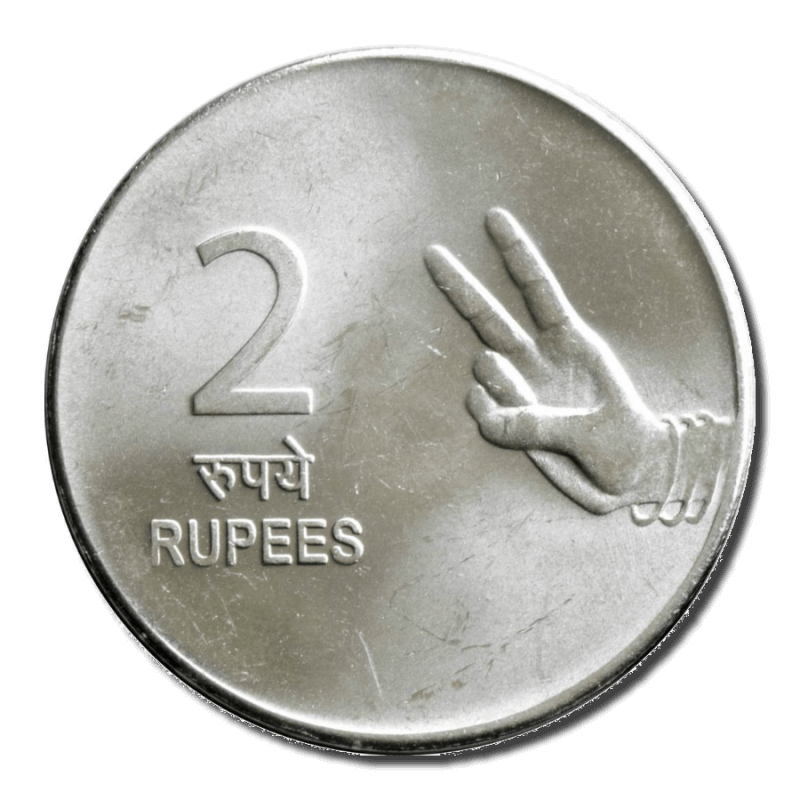 2 finger rupee