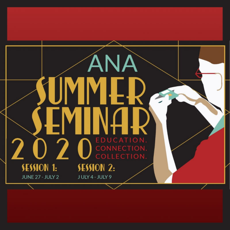 2020 summer seminar square logo border