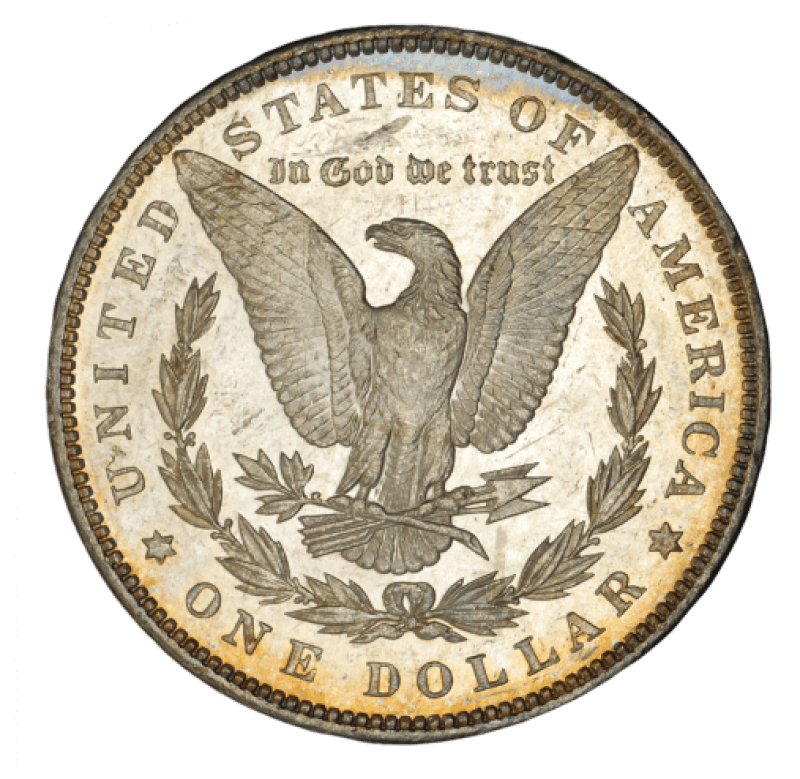 1883 morgan dollar reverse