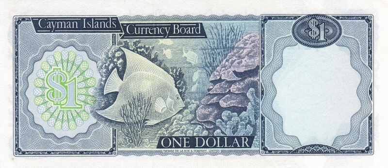 cayman island $1 note
