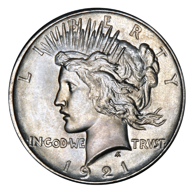 1921 Peace Dollar