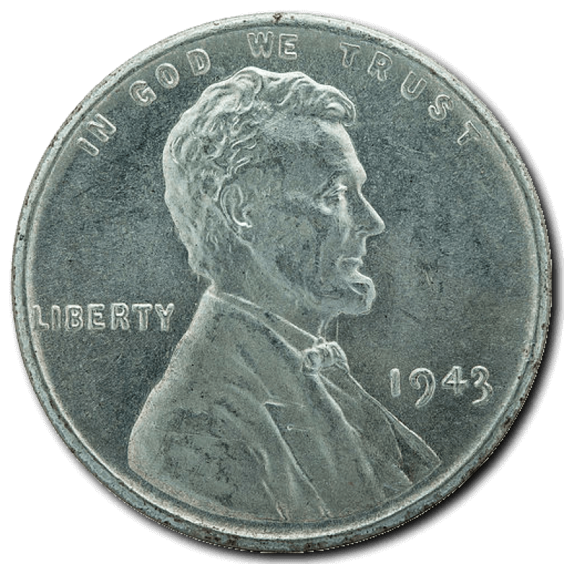 1943 STEEL CENT OBVERSE