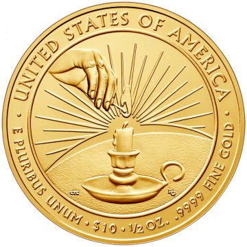 Eleanor Roosevelt Coin Reverse