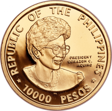 Aquino Coin Obverse