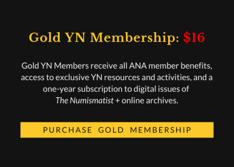 gold  young numismatist membership