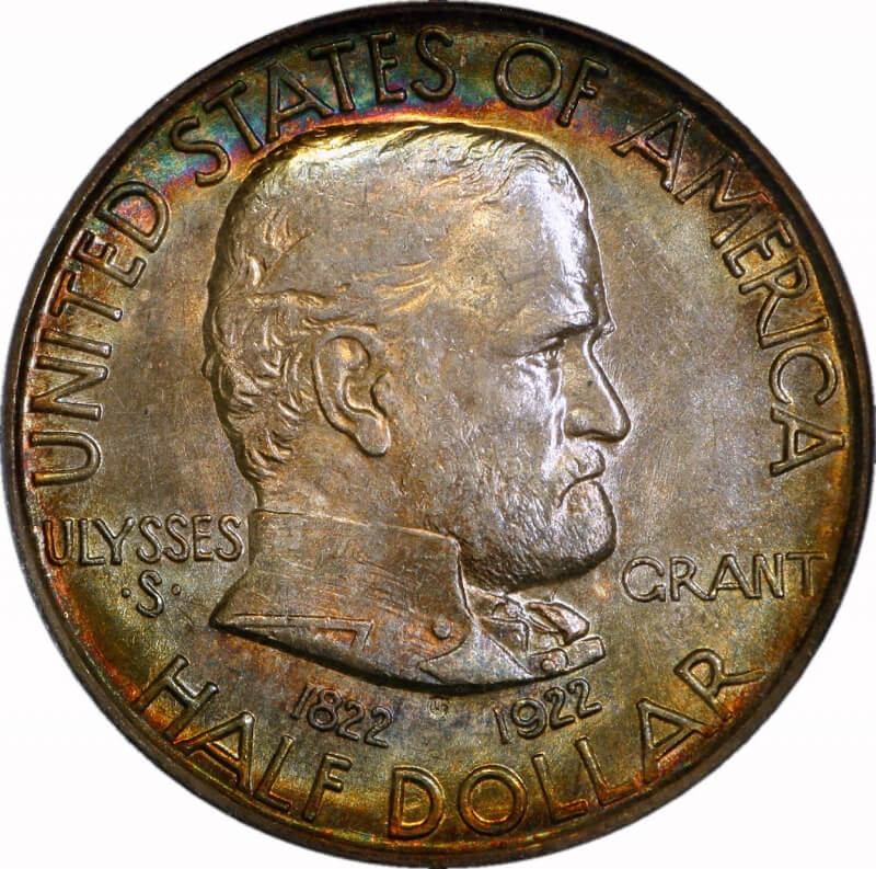 1922 Grant Memorial Obverse