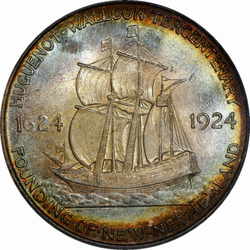 1924 Huguenot-Walloon Reverse