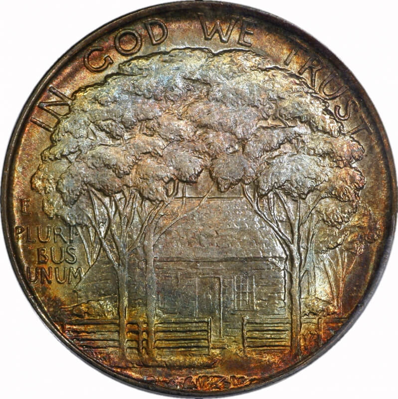 1922 Grant Memorial Reverse