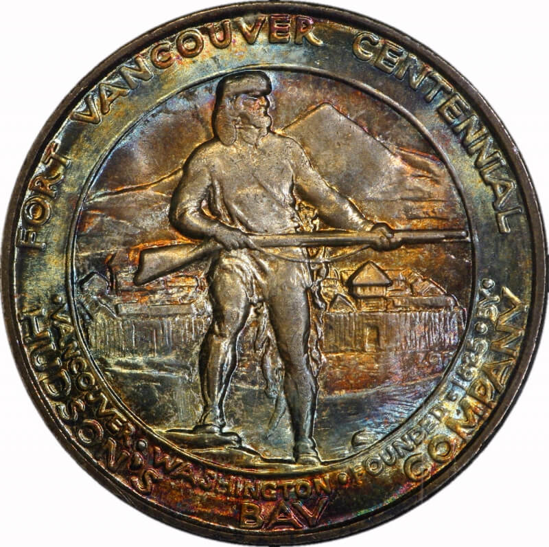 1925 Fort Vancouver Reverse