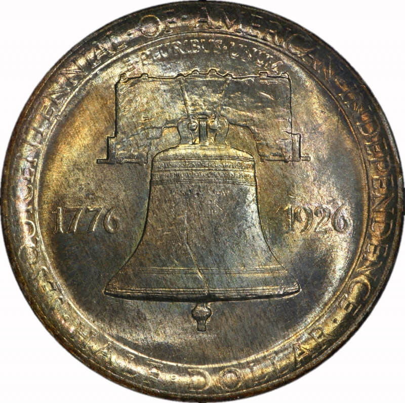 1926 Sesquicentennial Reverse