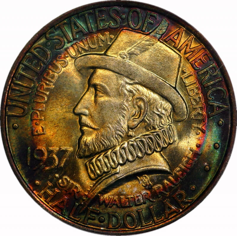 1937 Roanoke Island Obverse