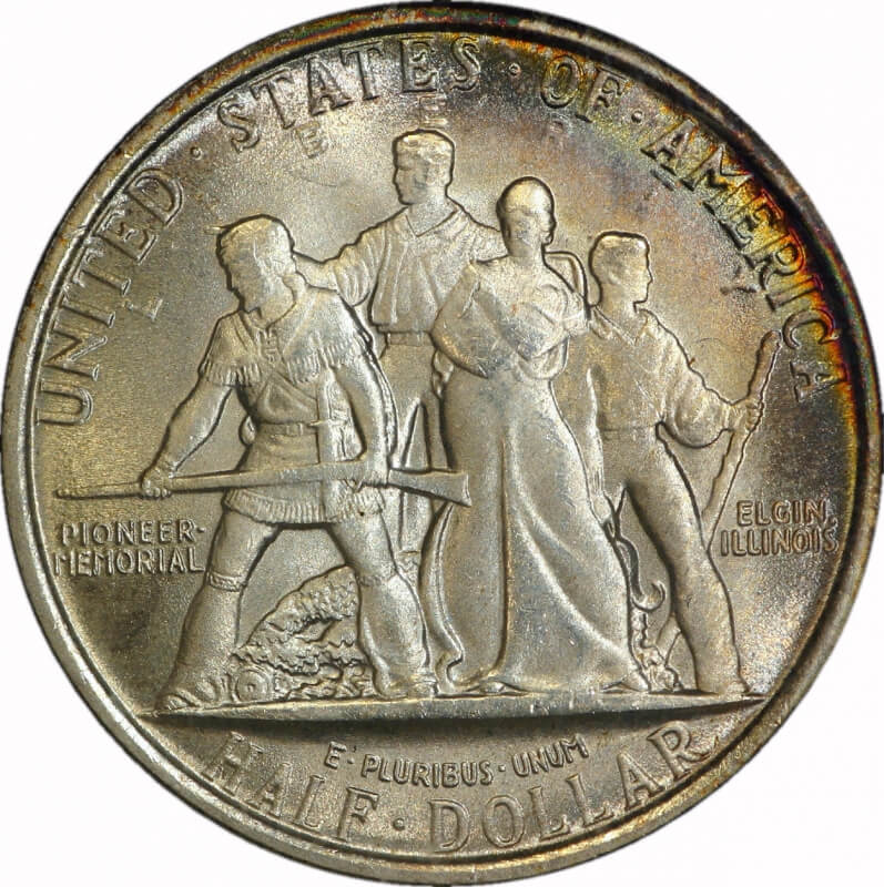 1936 Elgin Centennial Reverse