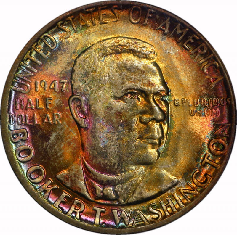 1947 Booker T Washington Obverse