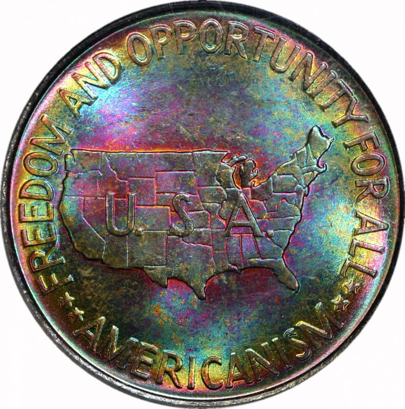 1952 Carver Washington Reverse