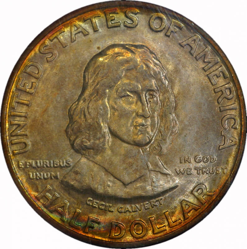 1934 MARYLAND Tercentenary Obverse