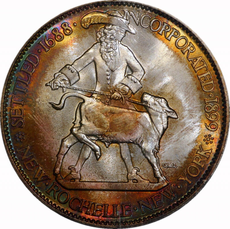 1938 NEW ROCHELLE Obverse