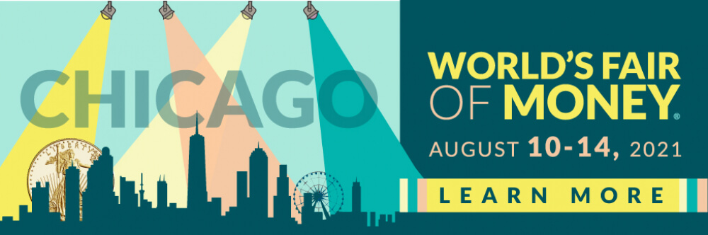 2021 worlds fair of money banner