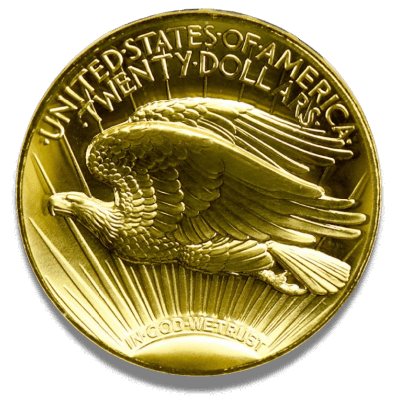 2009 gold eagle reverse 20 dollar