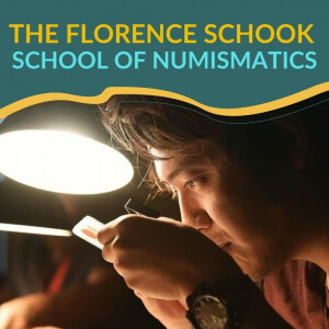 SCHOOL OF NUMISMATICS LOGO