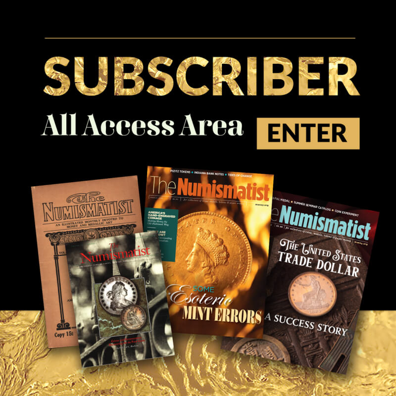 numismatist all access subscriber logo