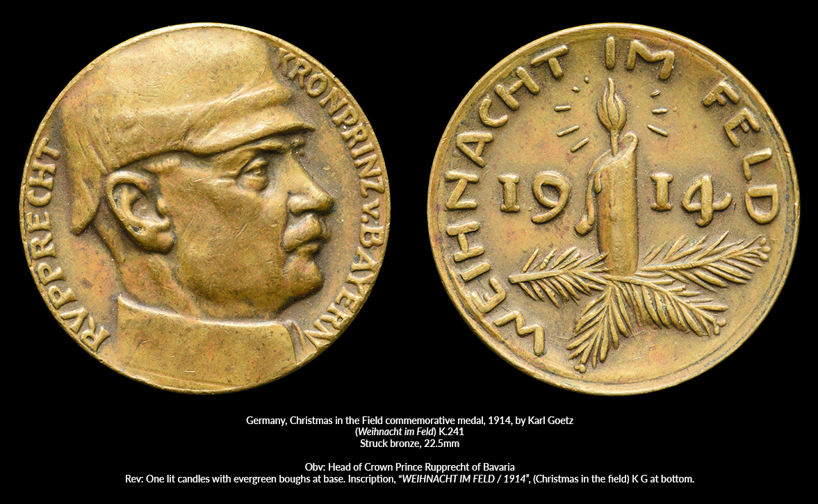 WW2 WWI German vintage military coin medallion 1916 Berlin Karl Goetz 1914 