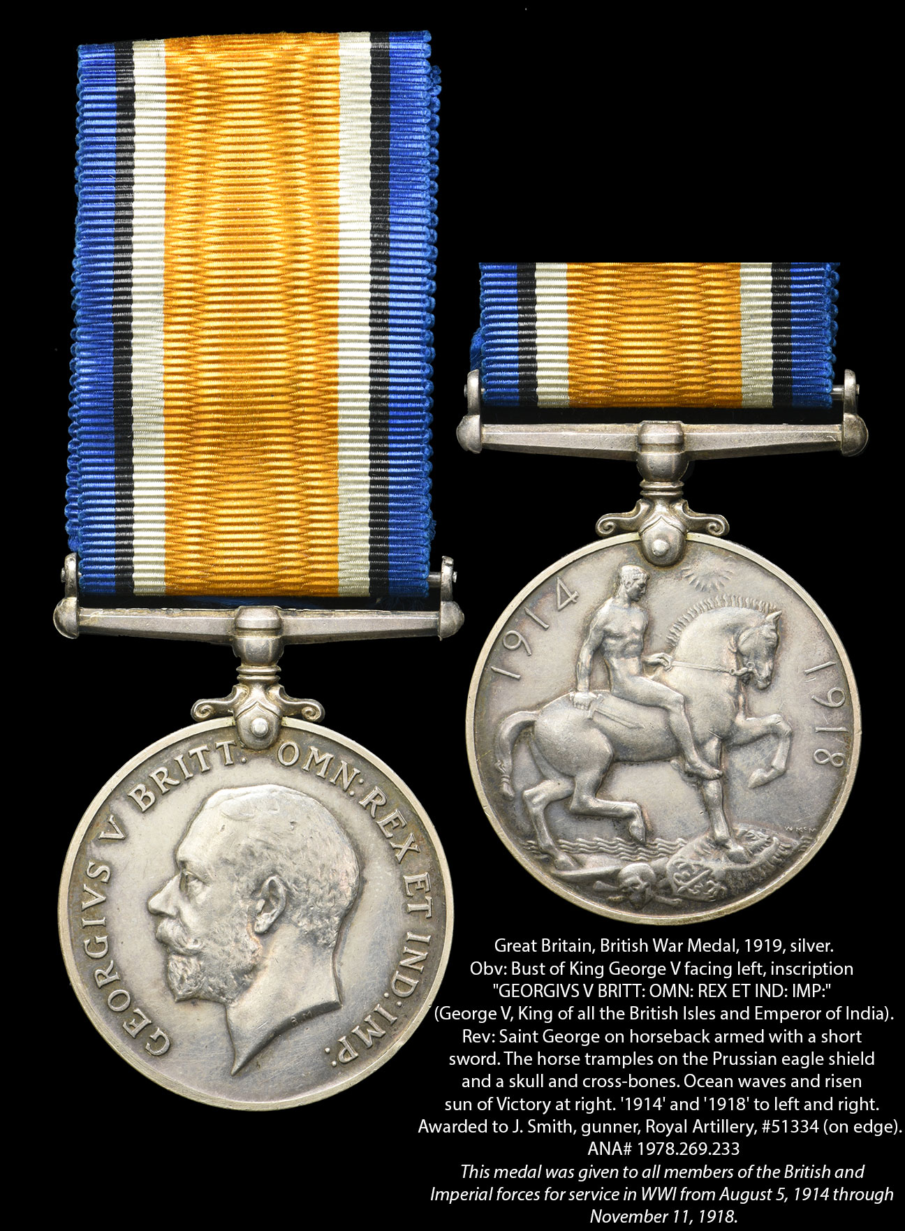 WWI Military Decorations