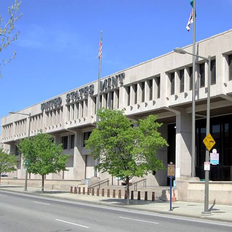 united states mint exterior