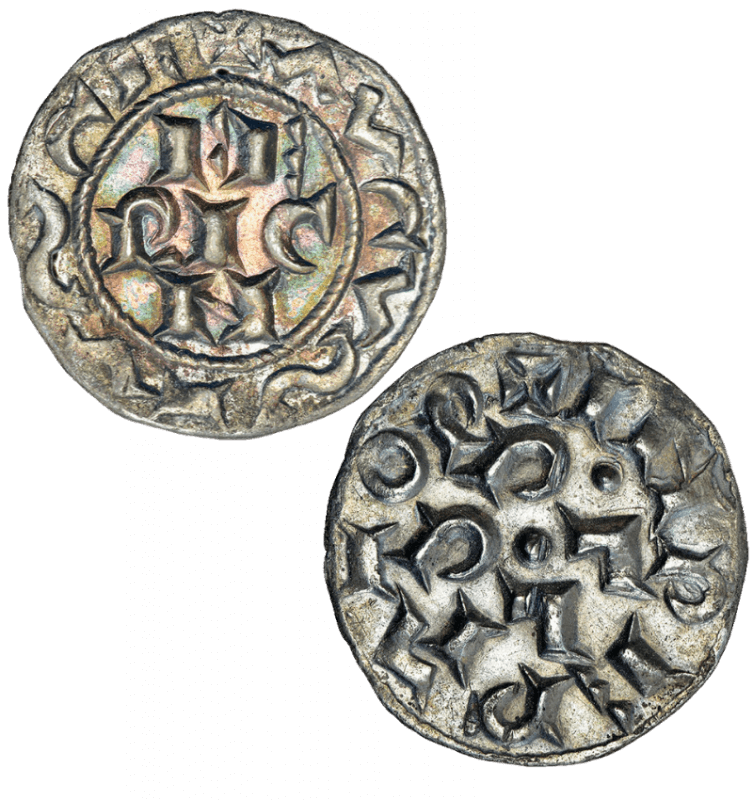 Italy, Pavia, Henry II, 1004-1024, Silver Denaro
