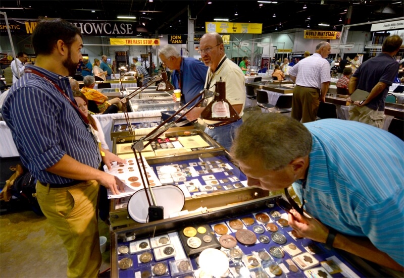 How to find a dealer at the National Money Show