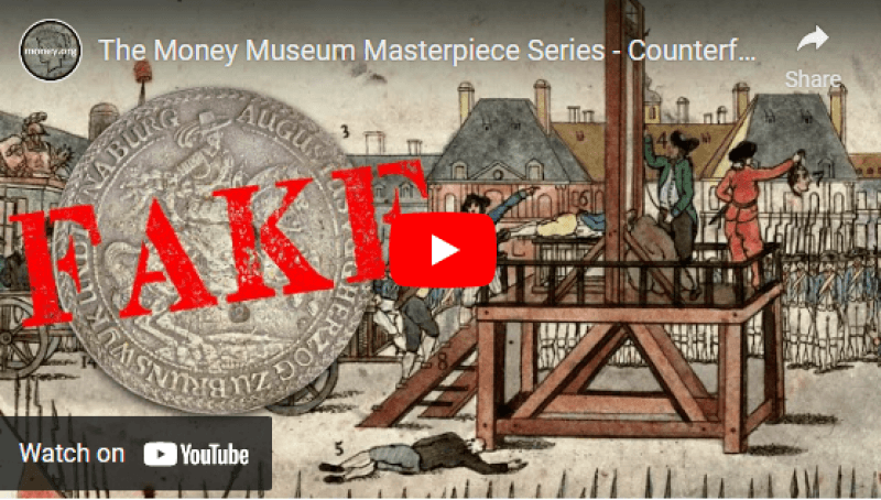 museum masterpiece video counterfeit coins