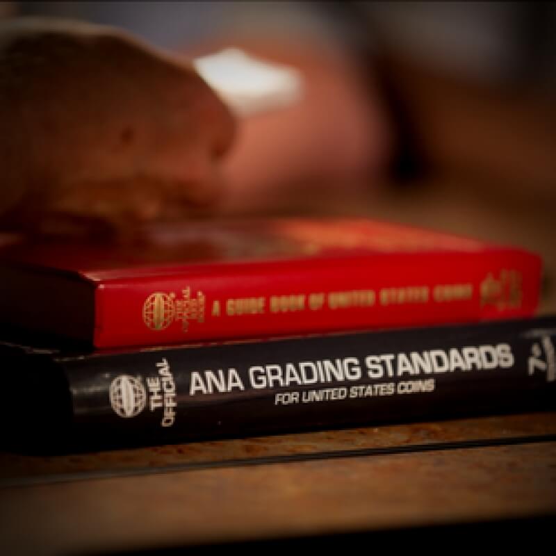red book and a.n.a. grading standards book