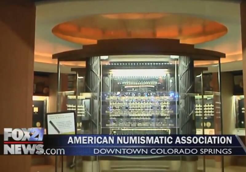 Money Museum and National Coin Week featured on Fox21 morning show