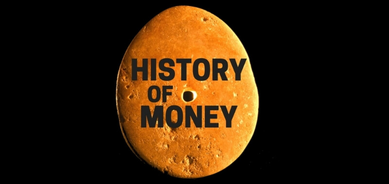 history of money banner