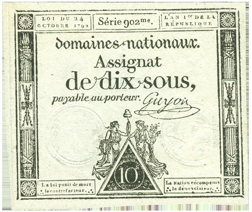 Tales from the Vault: Money of the French Revolution – the Assignat
