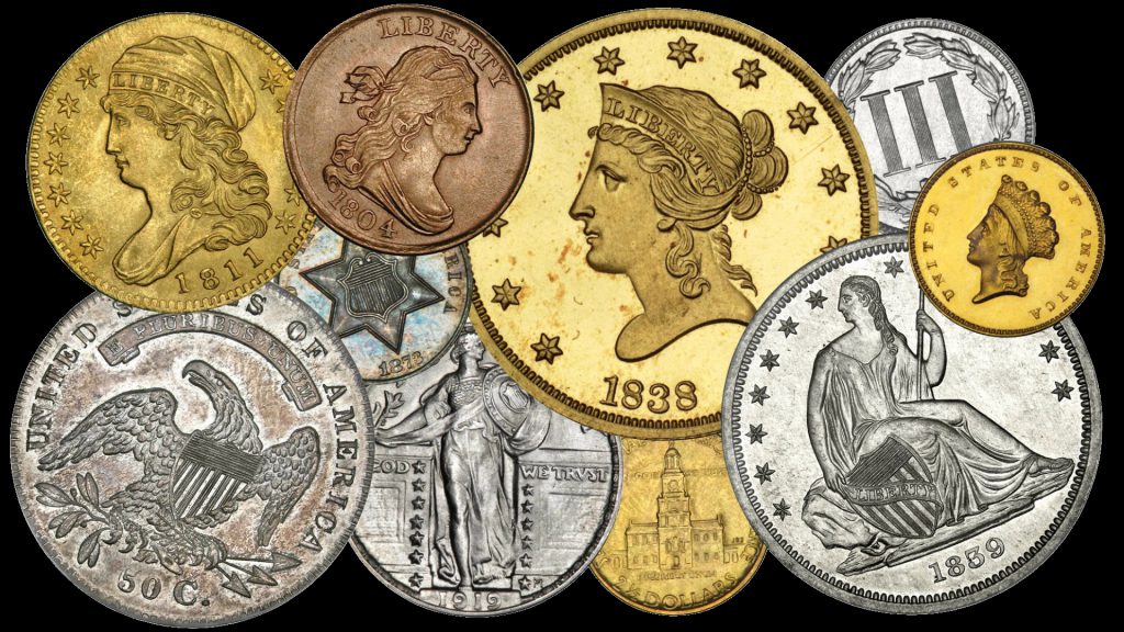 Collage of US Coins