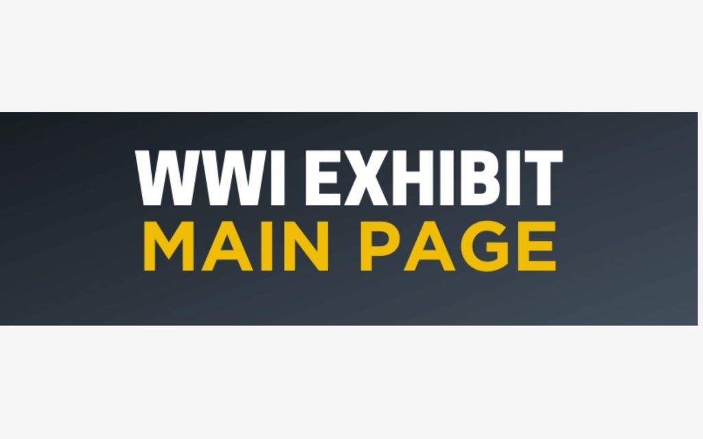 WWI Exhibit Main Page