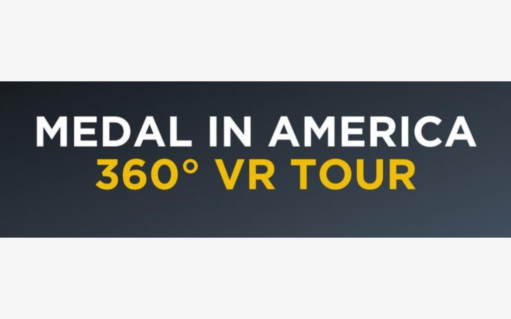 medal in america vr tour