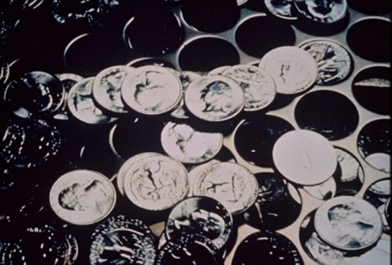 pile of quarters