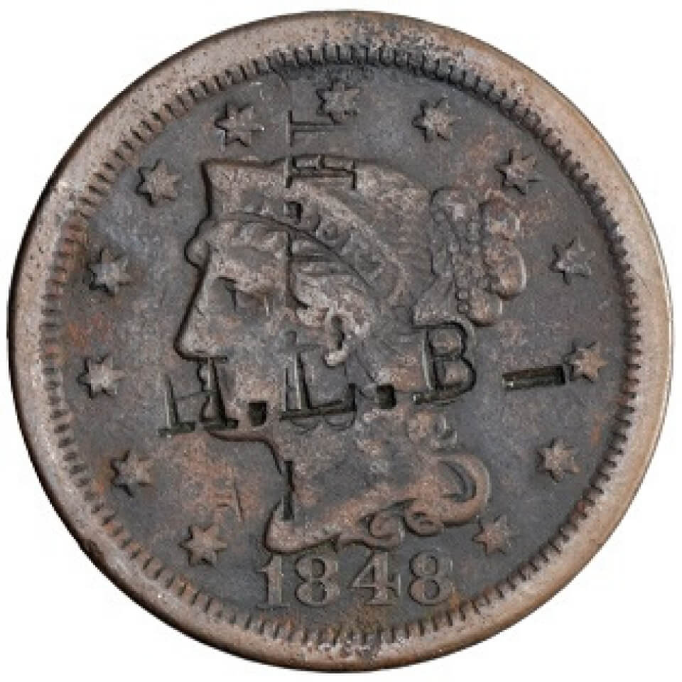 1848 Large Cent