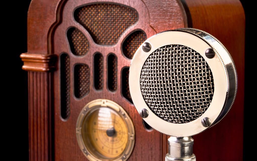 old radio and microphone money talks (1)