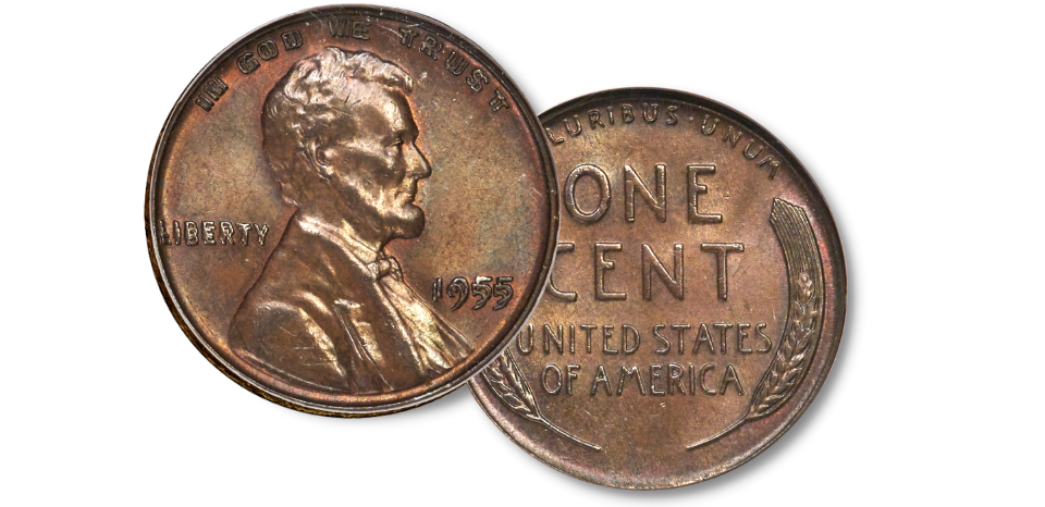 1955 Double Die Cent