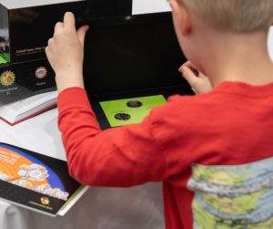 Learning at the Young Collectors Corner Class